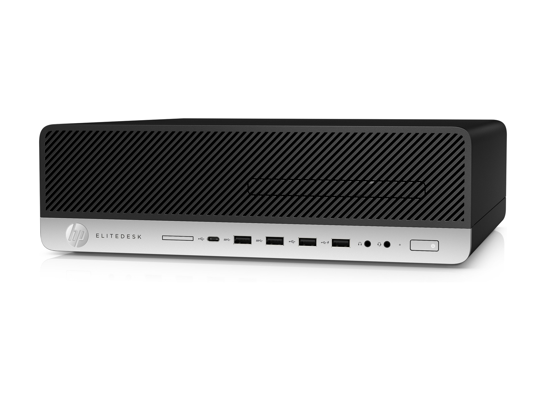 HP EliteDesk 800 G3 + EliteDisplay E243i Intel® Core™ i7 i7-7700 8 GB DDR4-SDRAM 512 GB SSD Windows 10 Pro SFF PC Black, Silver image 3