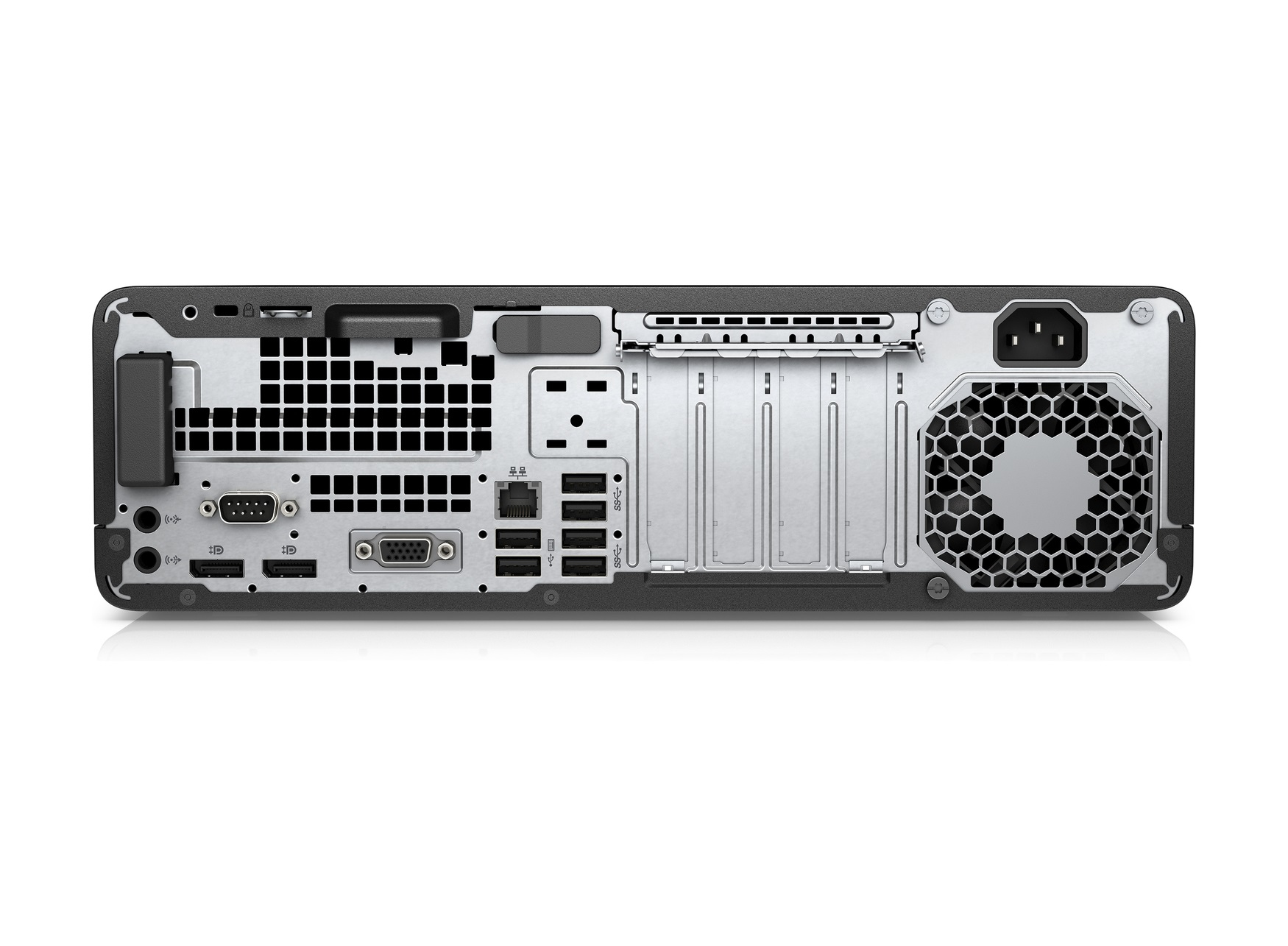 HP EliteDesk 800 G3 + EliteDisplay E243i Intel® Core™ i7 i7-7700 8 GB DDR4-SDRAM 512 GB SSD Windows 10 Pro SFF PC Black, Silver image 5