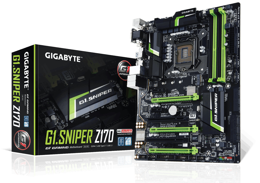 GIGABYTE G1. SNIPER Z170 – image 1