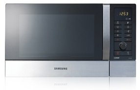 Samsung CE107MST-3 microwave Black, Stainless steel Countertop