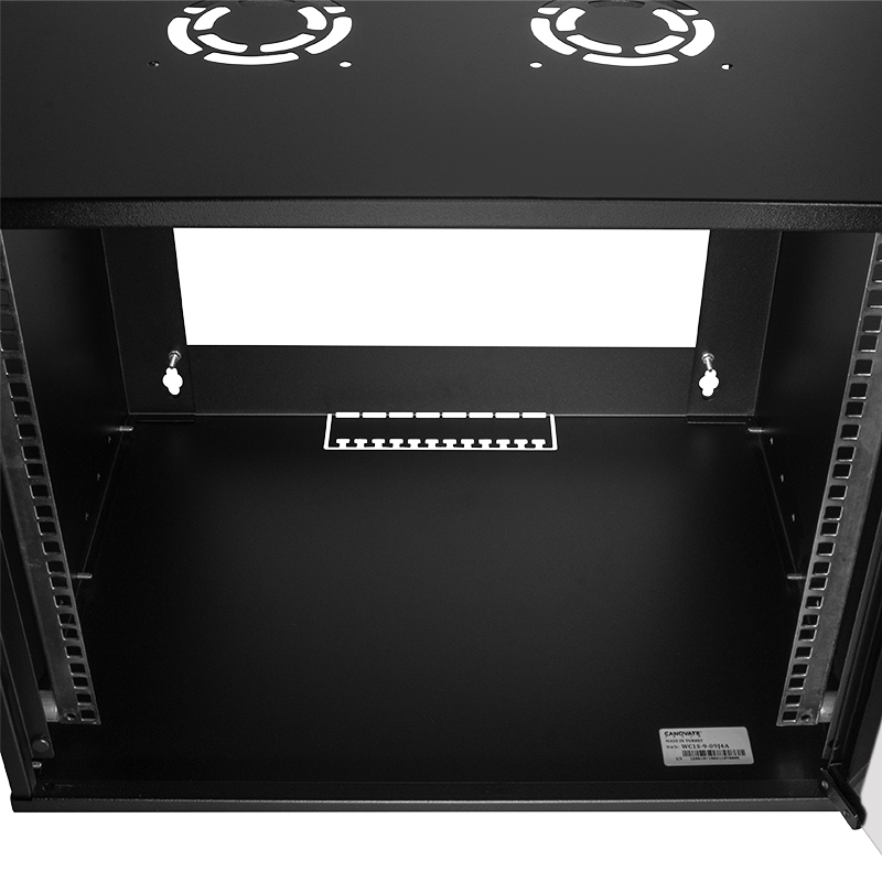 LogiLink W09C55B rack cabinet 9U Wall mounted rack Black – image 6