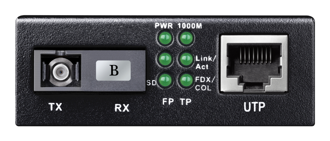 Cudy MC100GSB-40B network media converter 1000 Mbit/s Multi-mode, Single-mode Black – image 2