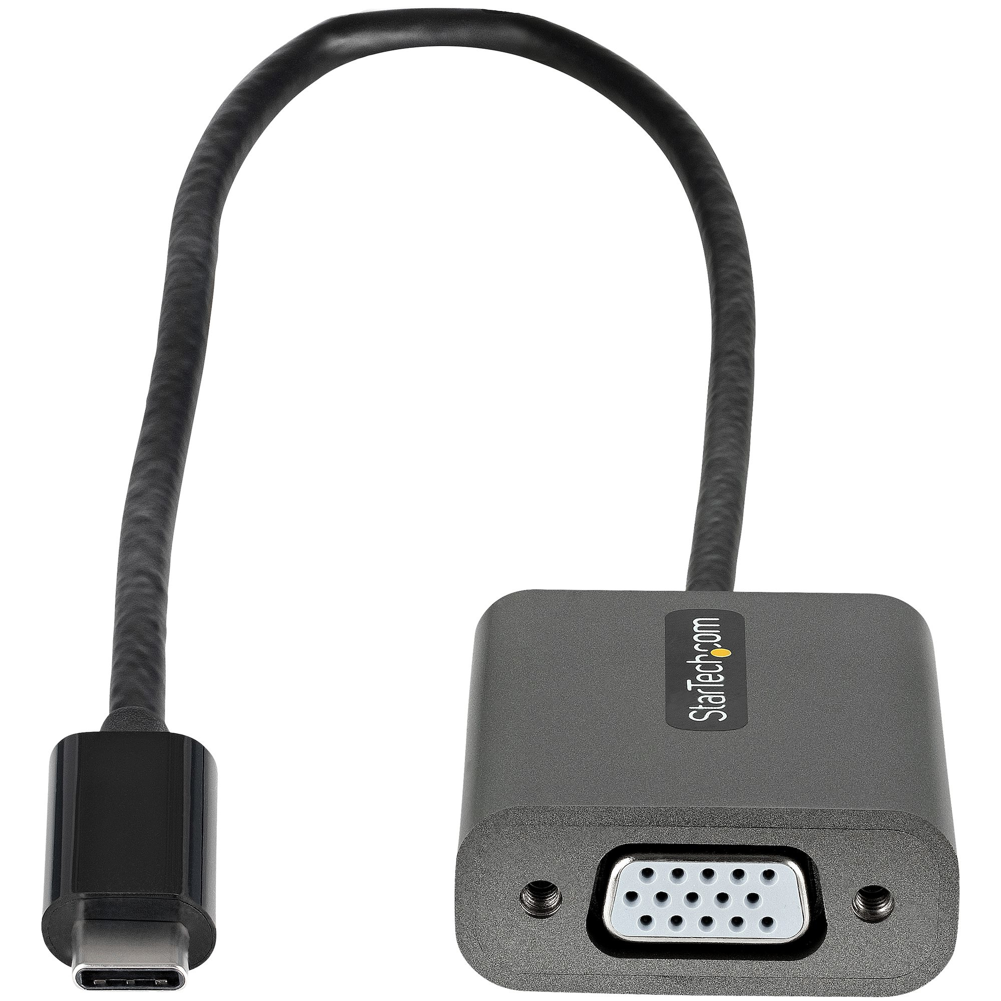 StarTech.com USB C to VGA Adapter - 1080p USB Type-C to VGA Adapter Dongle - USB-C (DP Alt Mode) to VGA Monitor/Display Video Converter - Thunderbolt 3 Compatib – image 2