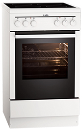 AEG 40045VA-WN Freestanding cooker Ceramic hob White