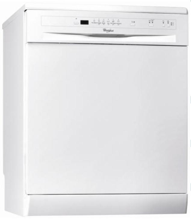 Whirlpool ADP7652WH dishwasher Freestanding 13 place settings