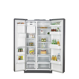 Samsung RSA1DTMH side-by-side refrigerator Silver – image 3