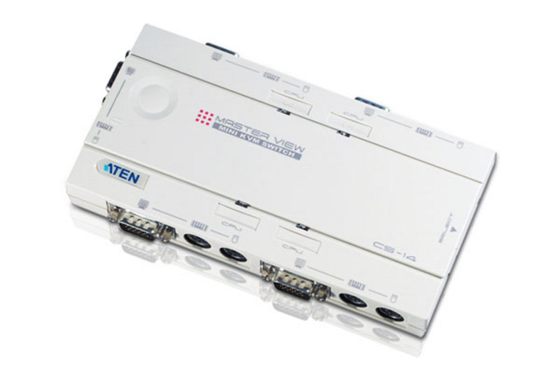 ATEN CS14 KVM switch White