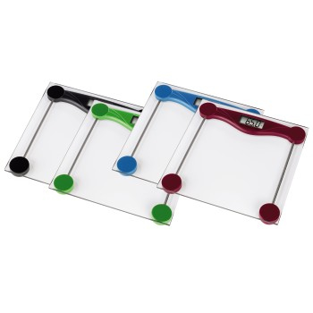 Hama Melania Square Black, Blue, Green, Red Electronic personal scale