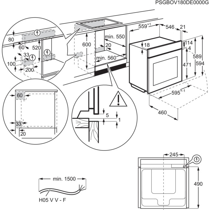 AEG BSK882320M 70 L Stainless steel – image 8