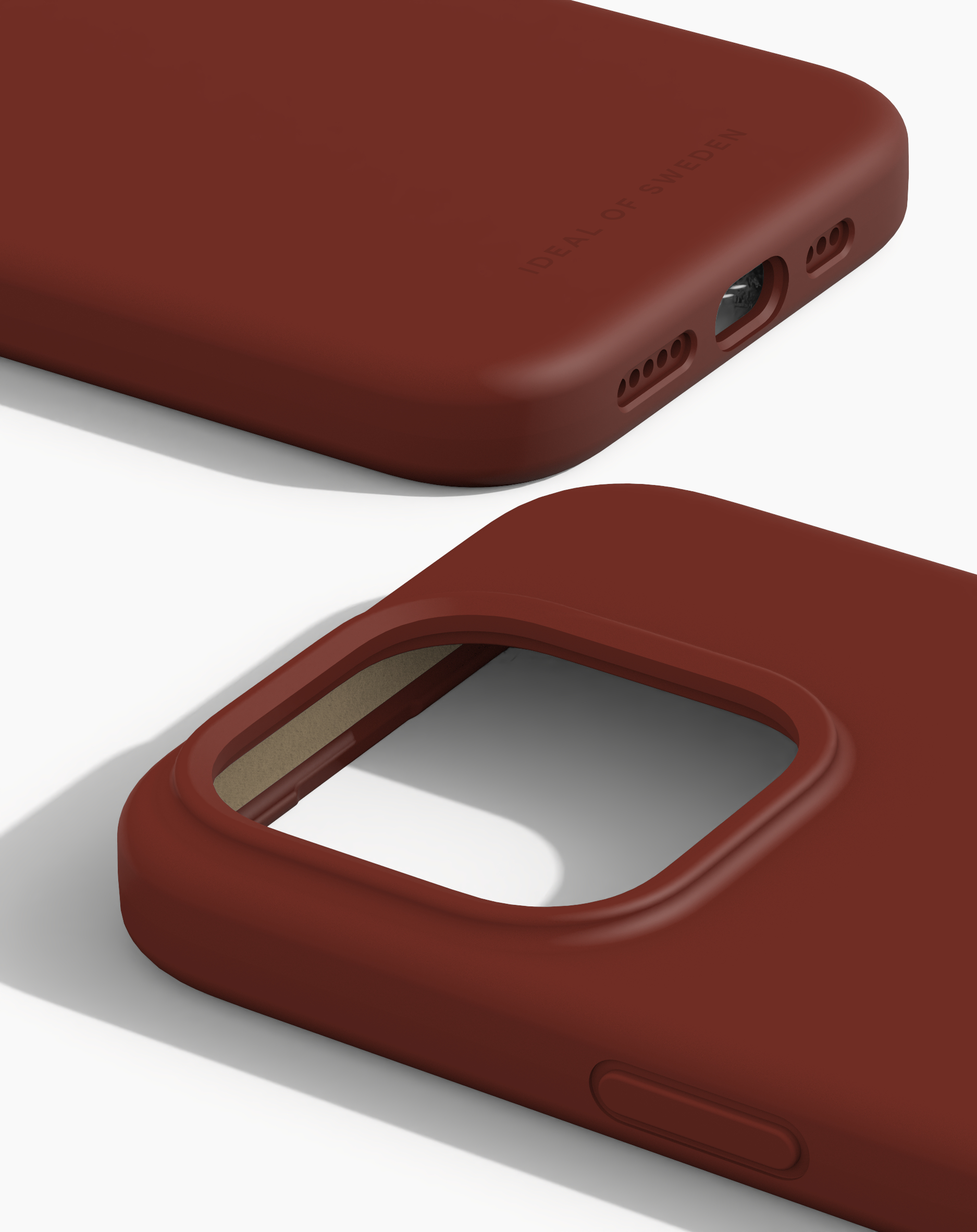 iDeal of Sweden Silicone Case iPhone 15PR Dark Amber