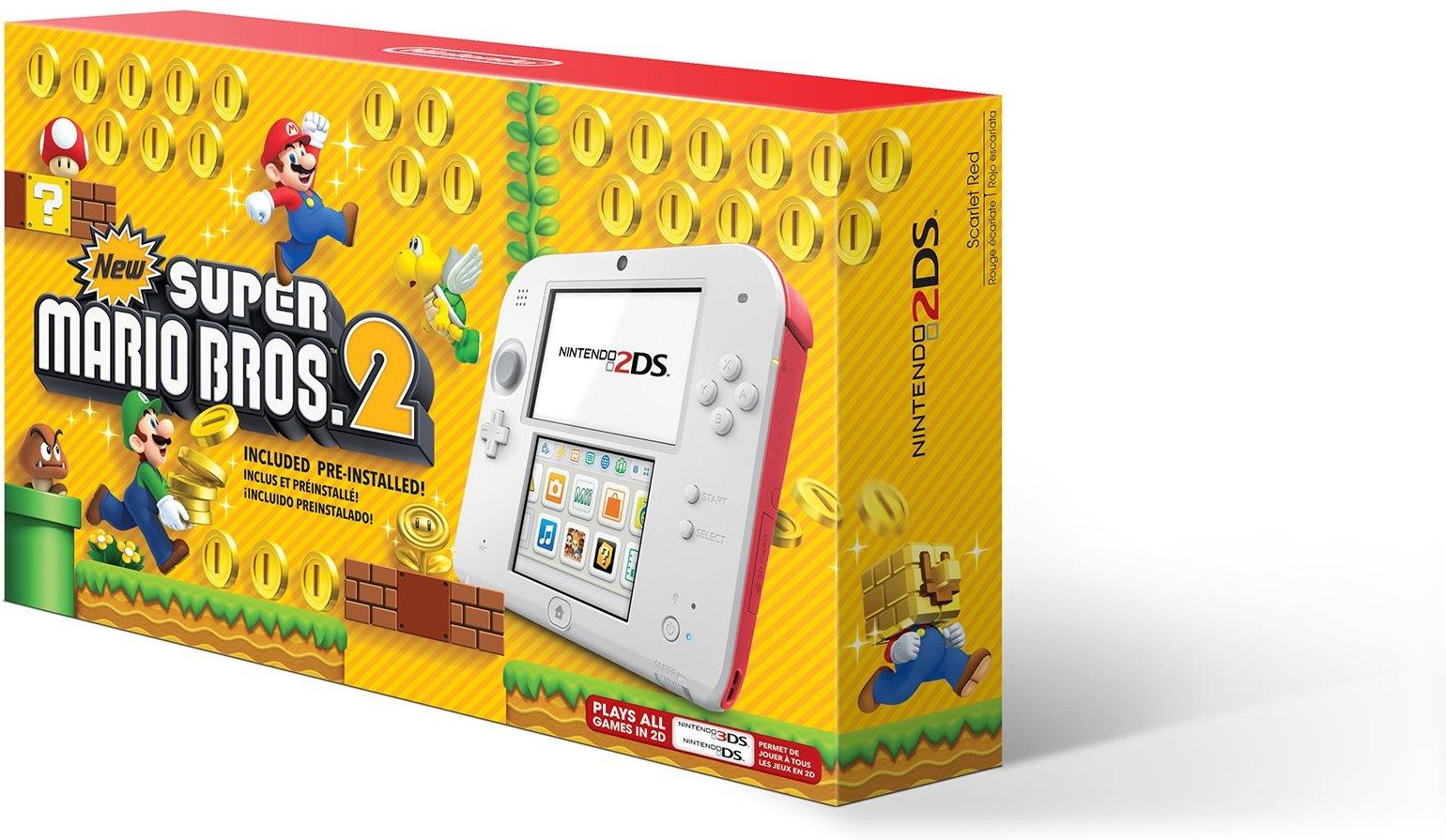 Nintendo 2DS + New Super Mario Bros 2 Bundle — vue 1 sur 6