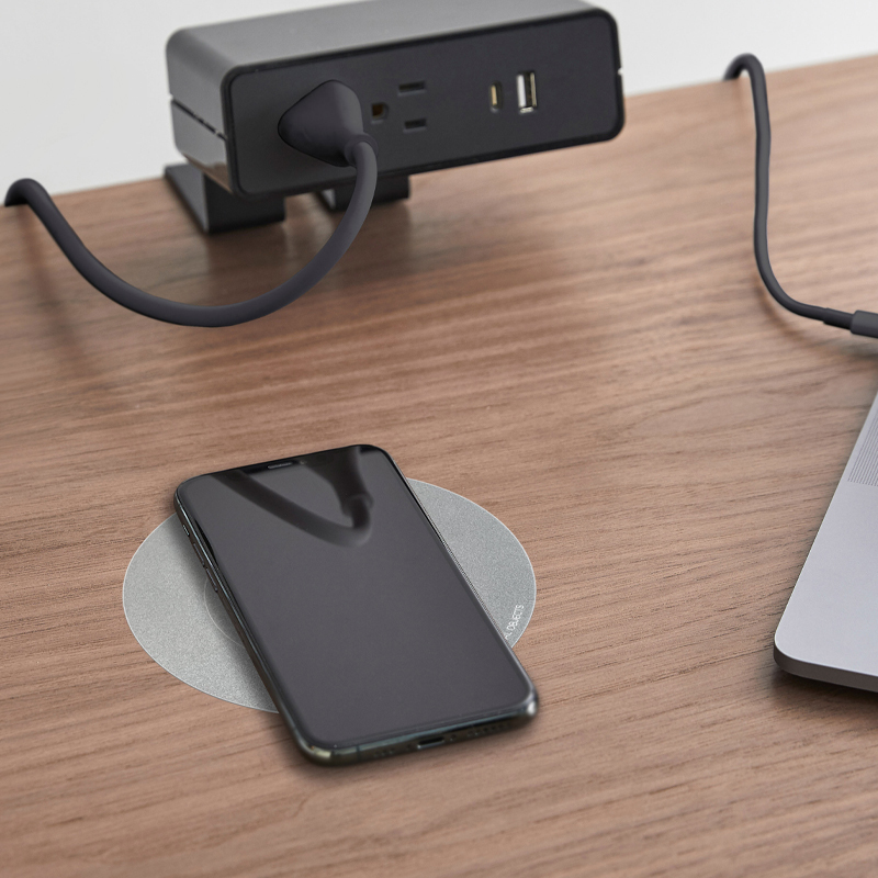 Humanscale NeatCharge Universal Black AC Wireless charging Indoor – image 2