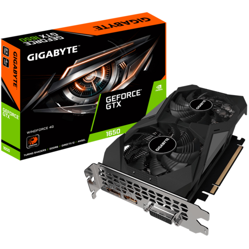 GIGABYTE GV-N1656WF2-4GD graphics card NVIDIA GeForce GTX 1650 – image 1