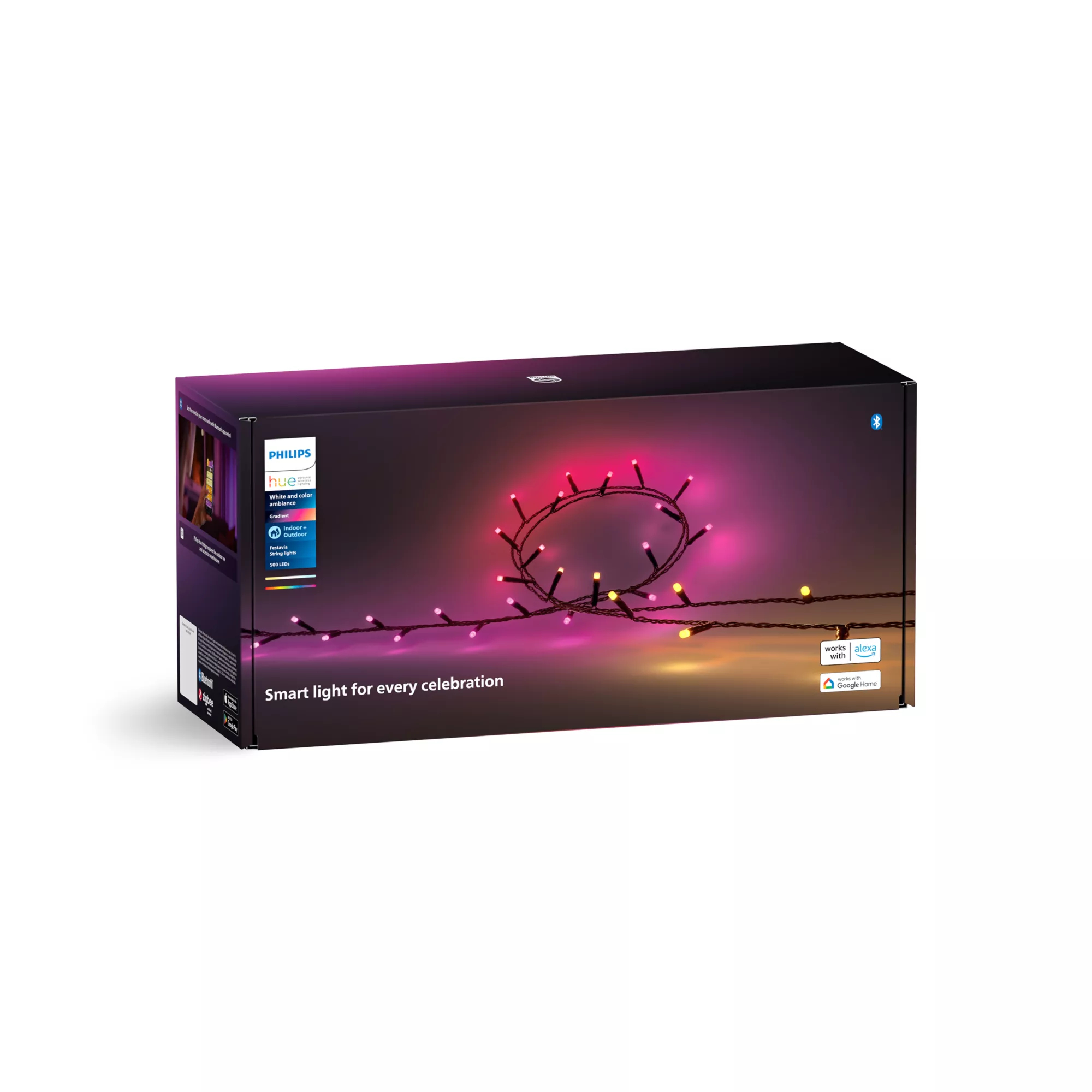Philips by Signify Philips Hue White and colour ambience Festavia string lights – image 3