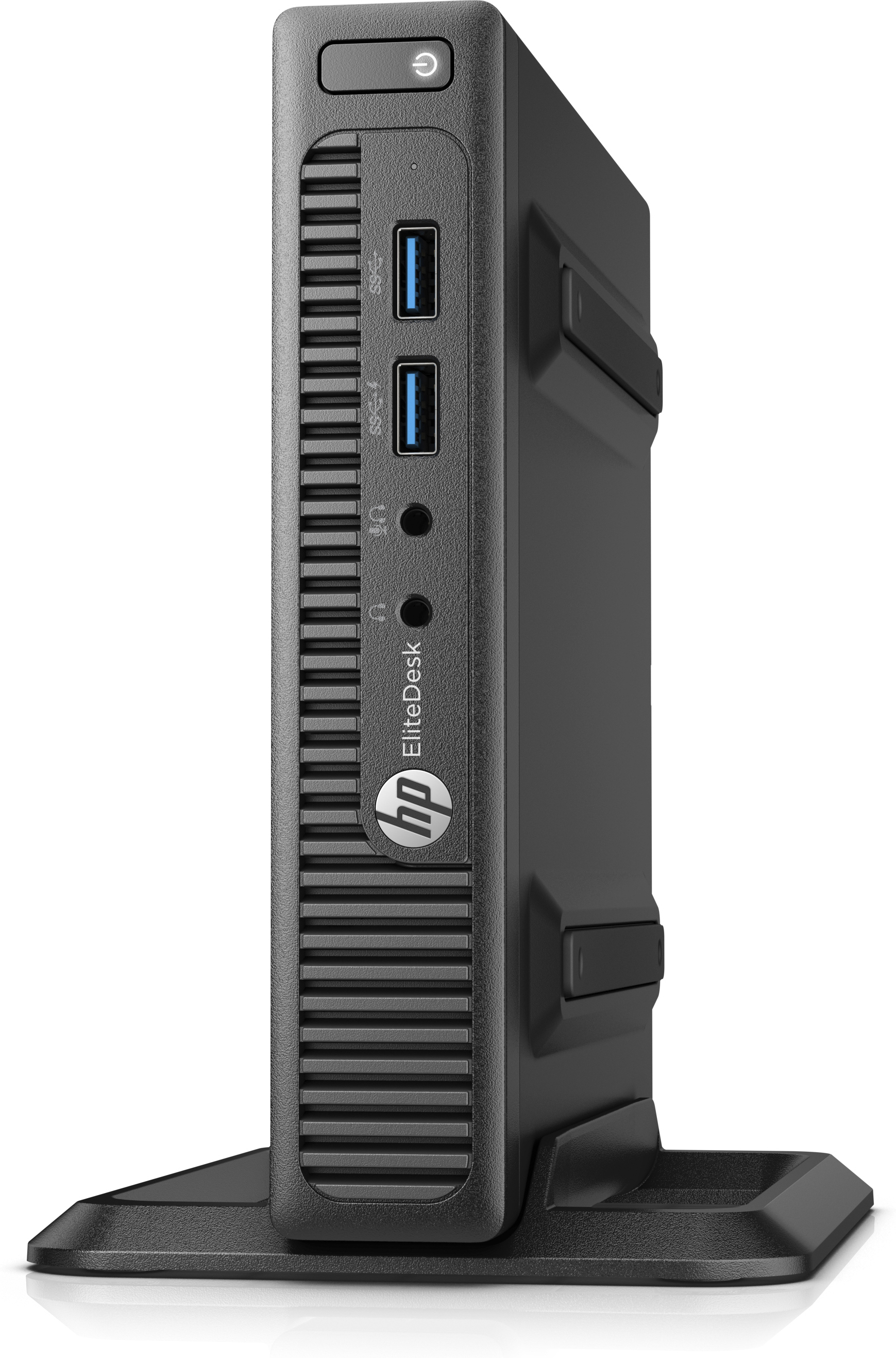 HP EliteDesk 705 G3 Mini AMD A6 A6-9500E 4 GB DDR4-SDRAM 500 GB HDD Windows 10 Pro Desktop Mini PC Black image 4
