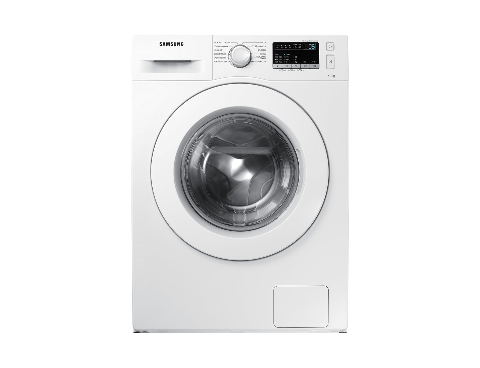 Samsung WW70J4363MW — vue 1 sur 8