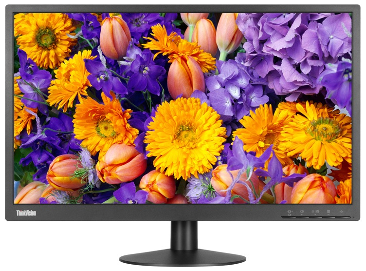 Lenovo ThinkVision E24 computer monitor 60.5 cm (23.8″) 1920 x 1080 pixels Full HD LED Black image 2