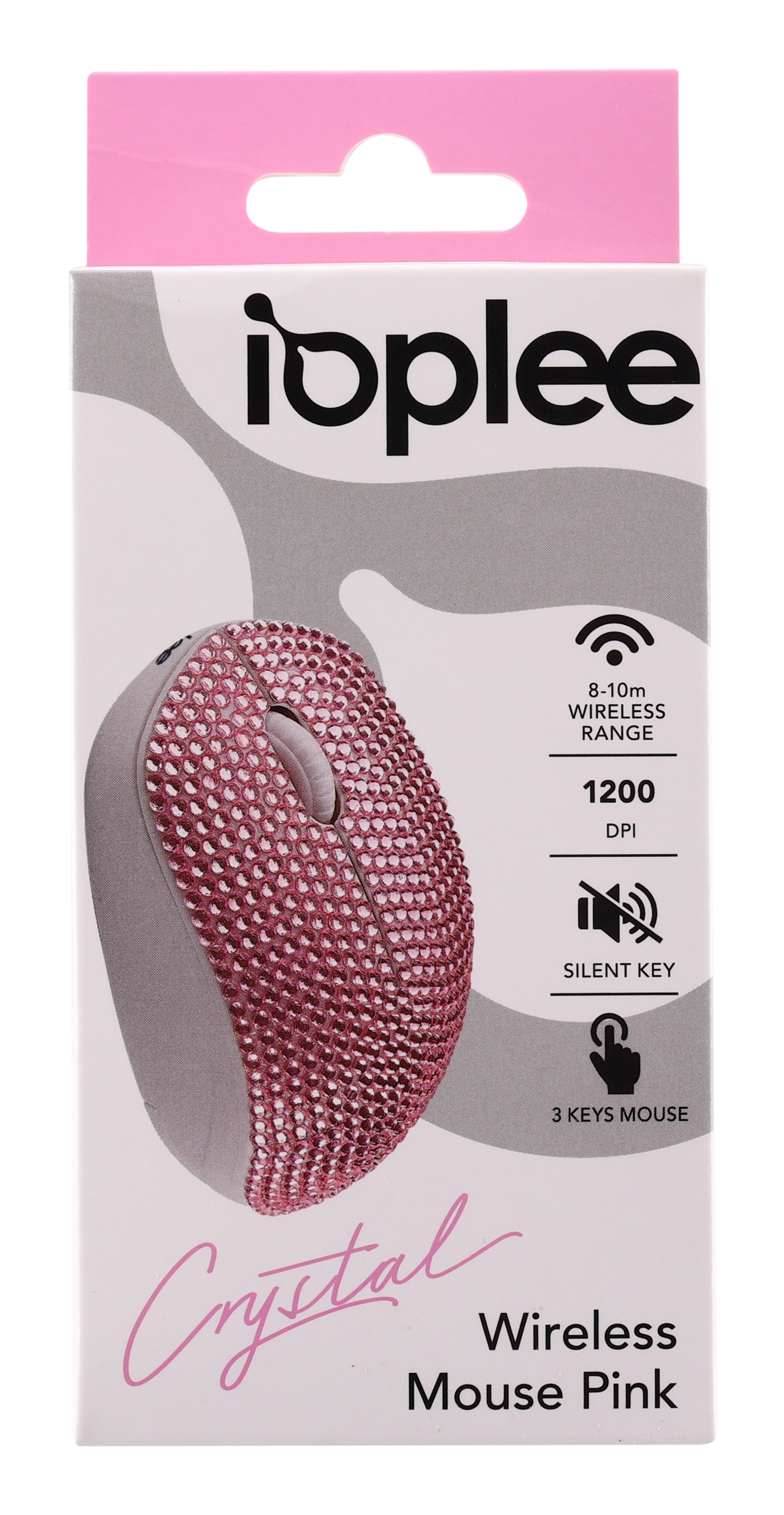 IOPLEE 295BTR mouse Universal Ambidextrous RF Wireless 1200 DPI – image 4