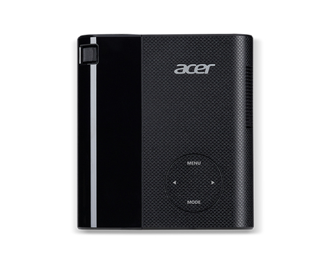 Acer C200 Standard throw projector 200 ANSI lumens DLP WVGA (854x480) Black – image 4
