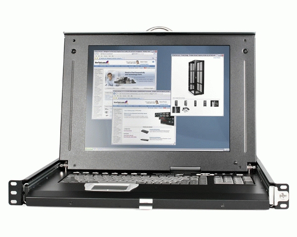 StarTech.com 1U DuraView Modular LCD KVM Rack Console – image 2