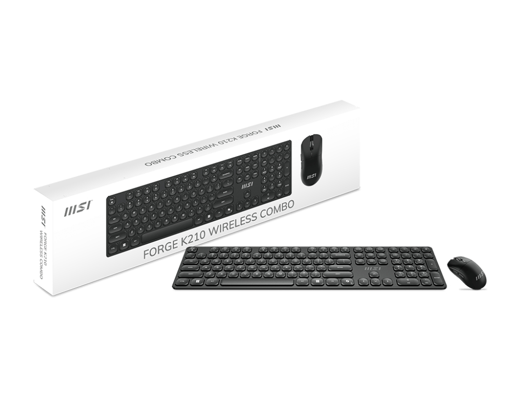 Teclado MSI FORGE K210 WIRELESS COMBO