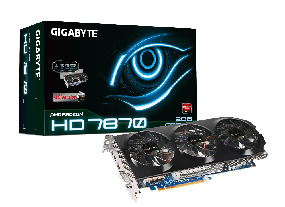 GIGABYTE GV-R787OC-2GD graphics card AMD Radeon HD7870