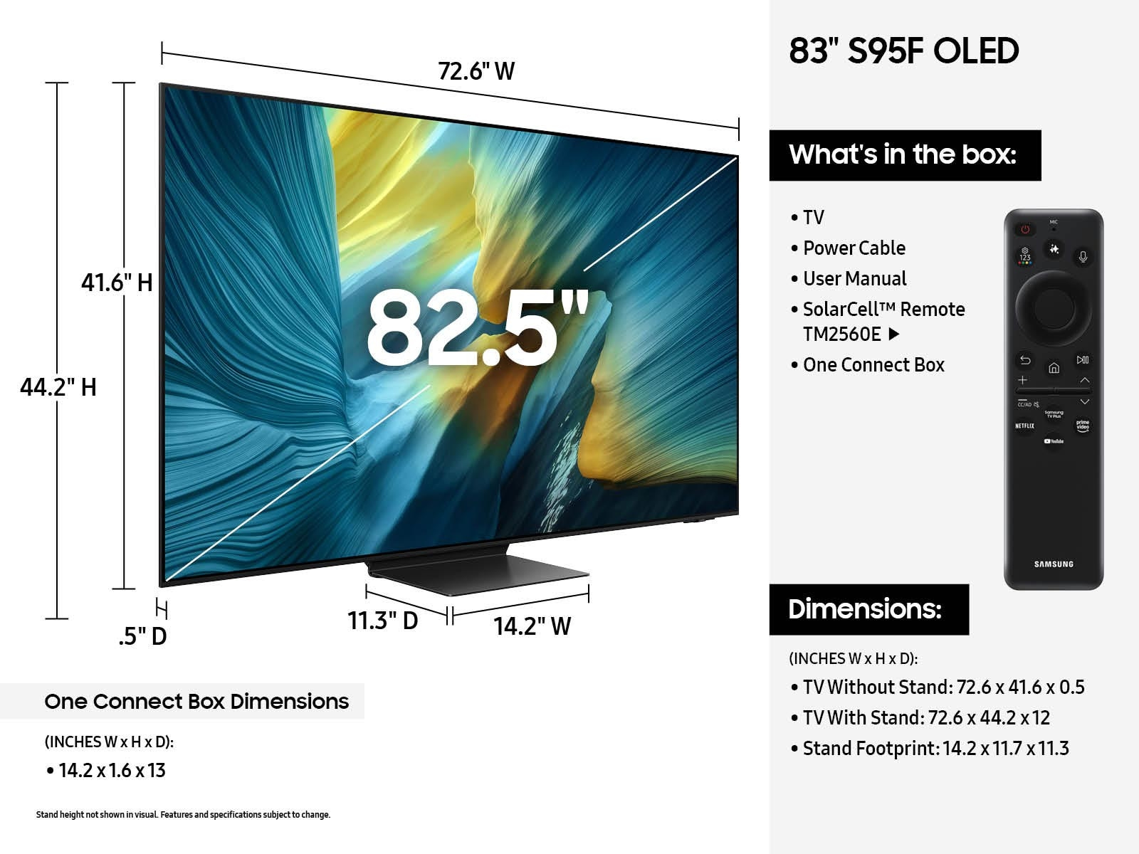 Samsung Series 9 QN83S95FAEXZA TV 2.11 m (83") 4K Ultra HD Smart TV Wi-Fi Black – image 5