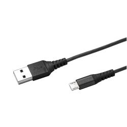 كابل Celly USBMICRONYLBK USB A إلى Micro-USB A، 1 متر، أسود
