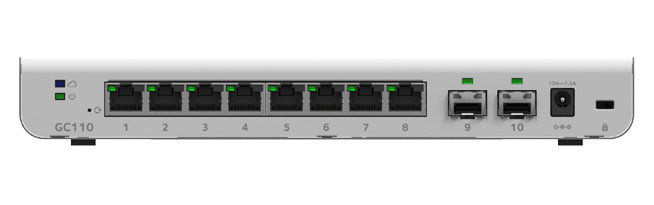 NETGEAR 10-Port Gigabit Ethernet Smart Switch (GC110)