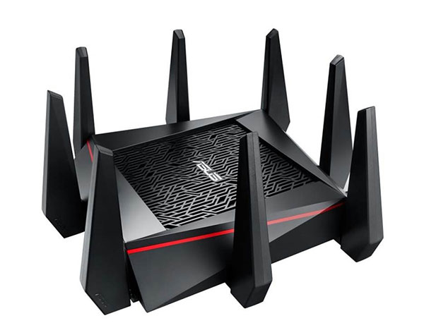 ASUS GT-AC5300 wireless router Gigabit Ethernet Tri-band (2.4 GHz