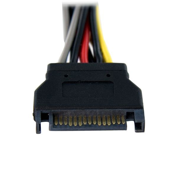 Cable Adaptador Bifurcador Divisor de Alimentación SATA de 0,15m - 2x Hembra StarTech.com PYO2SATA