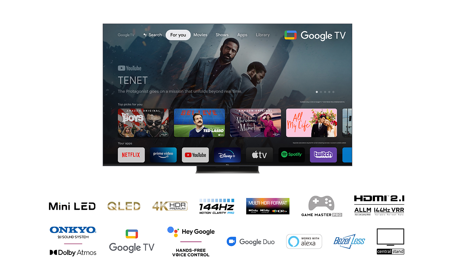 TCL C83 55C835 4K Mini LED QLED Google TV – image 7