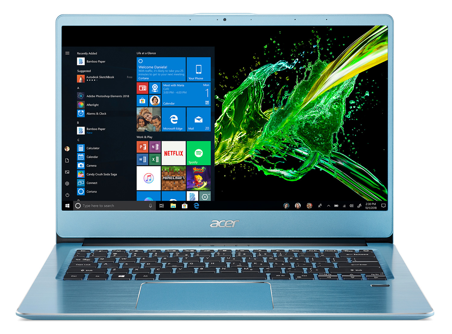 Acer Swift 3 SF314-41-R1TL AMD Ryzen™ 5 3500U Laptop – image 1