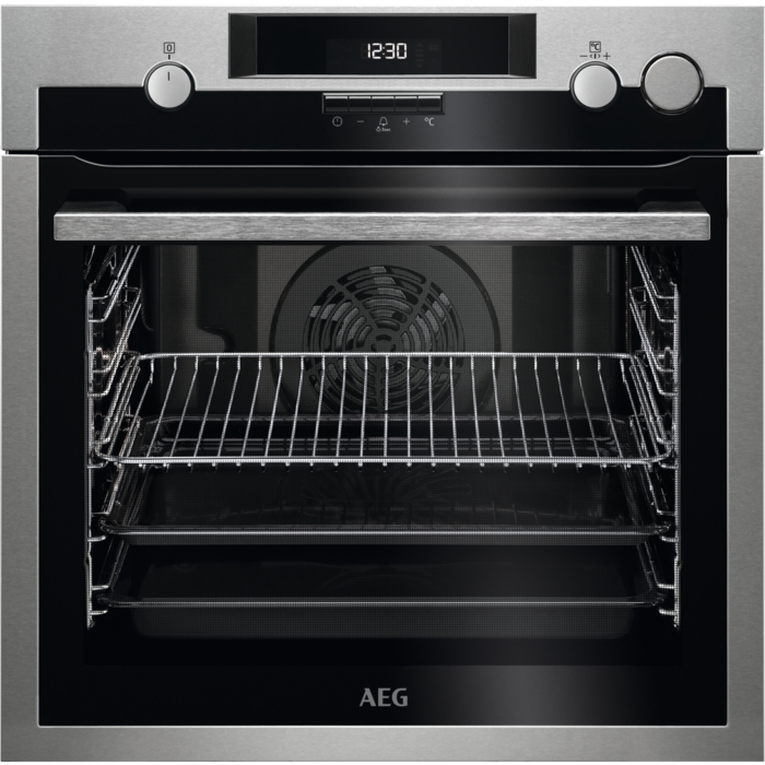 AEG BSE571222M+EMS28201OS steam oven Medium Stainless steel Buttons, Rotary – image 2