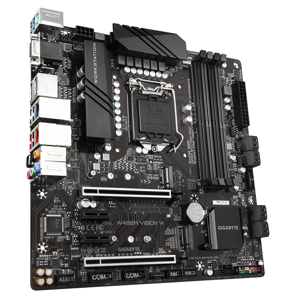GIGABYTE W480M VISION W – image 3