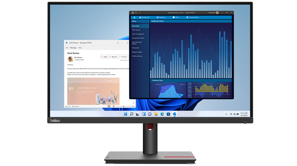 Lenovo ThinkVision T27p-30 computer monitor – image 3