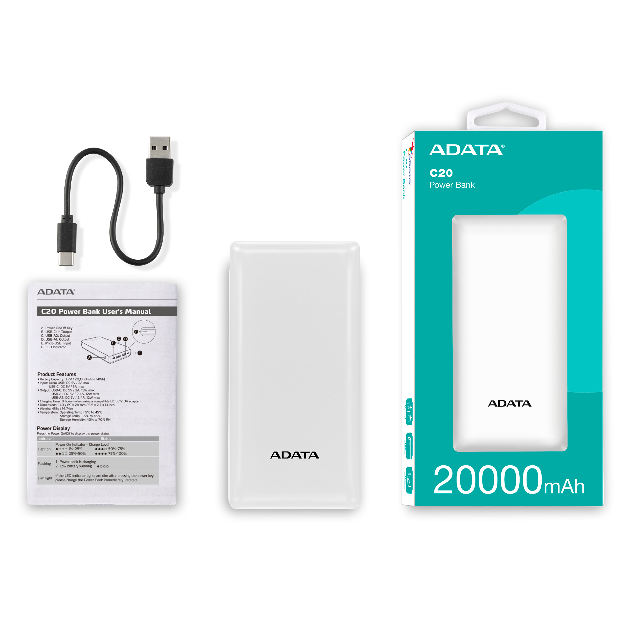 ADATA C20 Lithium Polymer (LiPo) – image 7