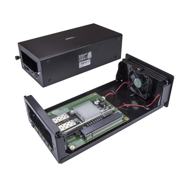 StarTech.com Thunderbolt 3 to 10GbE Fiber Network Chassis 2 Port – image 3