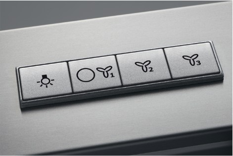 AEG DBB3950M cooker hood Wall-mounted Stainless steel 603 m³/h – image 2