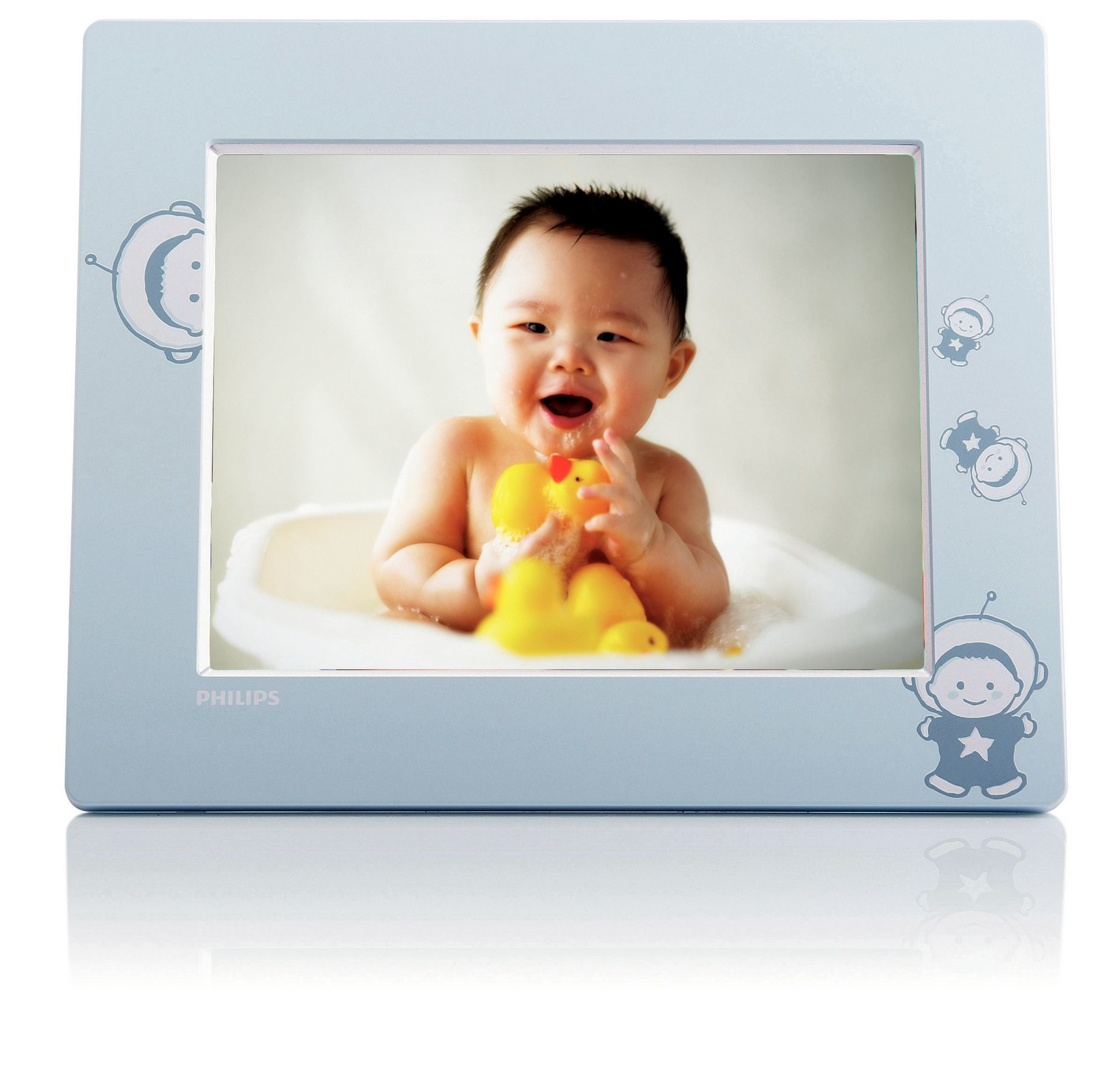 Philips SPF2107/93 digital photo frame Blue – image 2