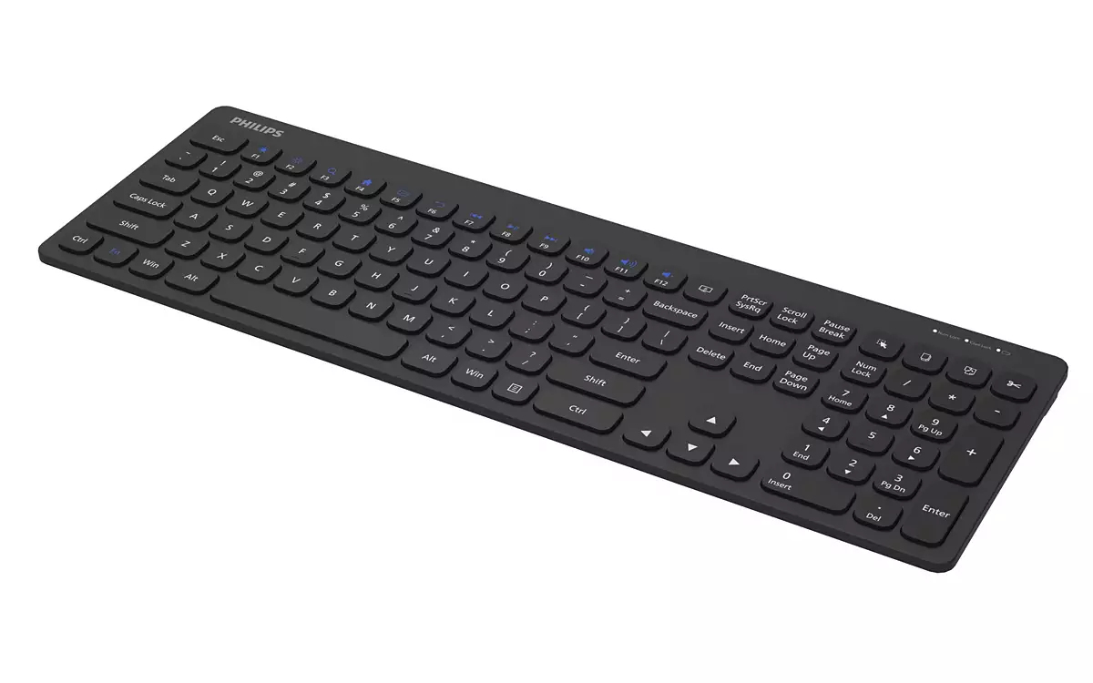 Philips 3000 series SPK6317B/93 keyboard Universal RF Wireless QWERTY English Black – image 2