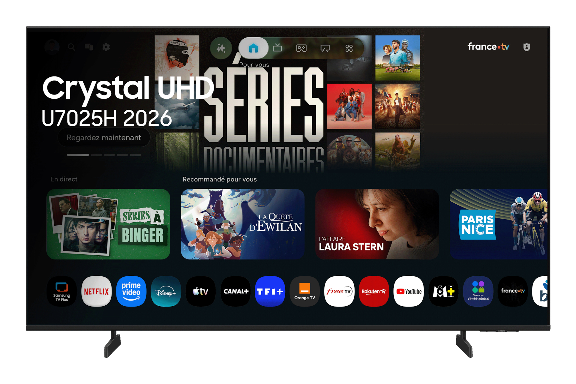 Samsung U7025H 65" — vue 1 sur 8