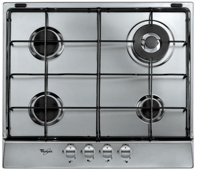 Whirlpool AKR362IX Stainless steel Built-in Gas 4 zone(s)