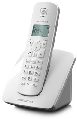 Motorola C401 Caller ID Grey, White