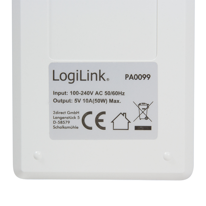 LogiLink PA0099 mobile device charger Tablet, MP3, Smartphone White AC Indoor – image 8
