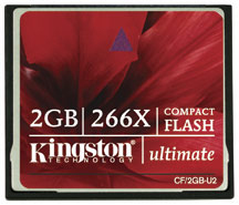 Kingston Technology 2GB CompactFlash Ultimate 266X