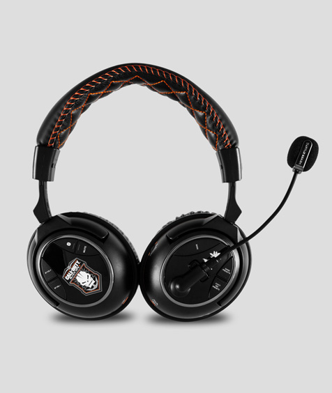Turtle Beach TBS-4290-TANGO headphones/headset Wireless Head-band Gaming Black, Orange – image 3