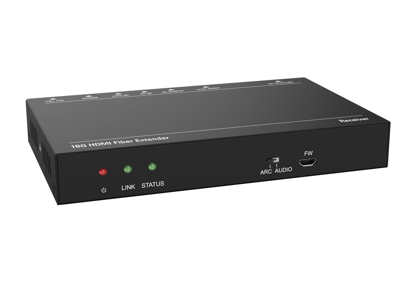 Vivolink VLHDMIEXTFIB AV extender AV transmitter & receiver Black – image 4