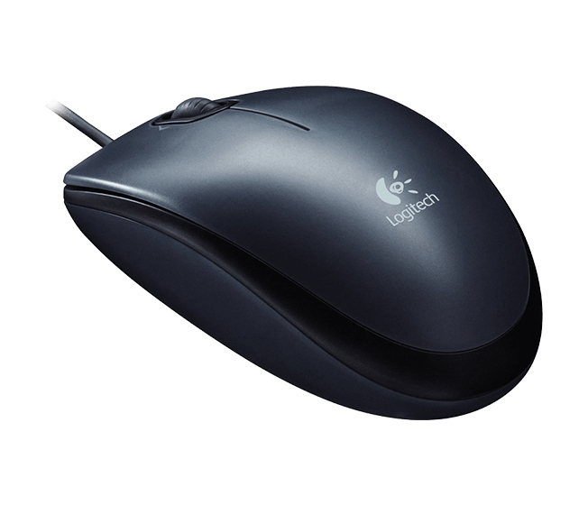 Mouse Alámbrico Logitech M90, 1,000dpi, Color Negro 910-004053