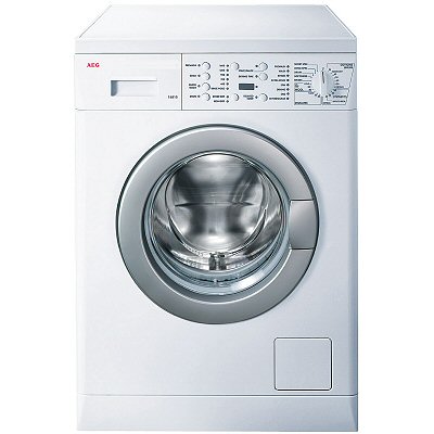 AEG LVM16820 washer dryer Freestanding Front-load White